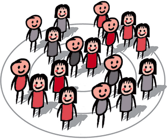 mlm-group-cartoon-red-grey