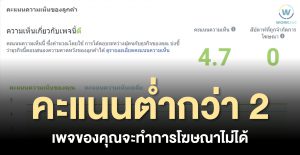 คะแนนความเห็นเกี่ยวกับเพจ