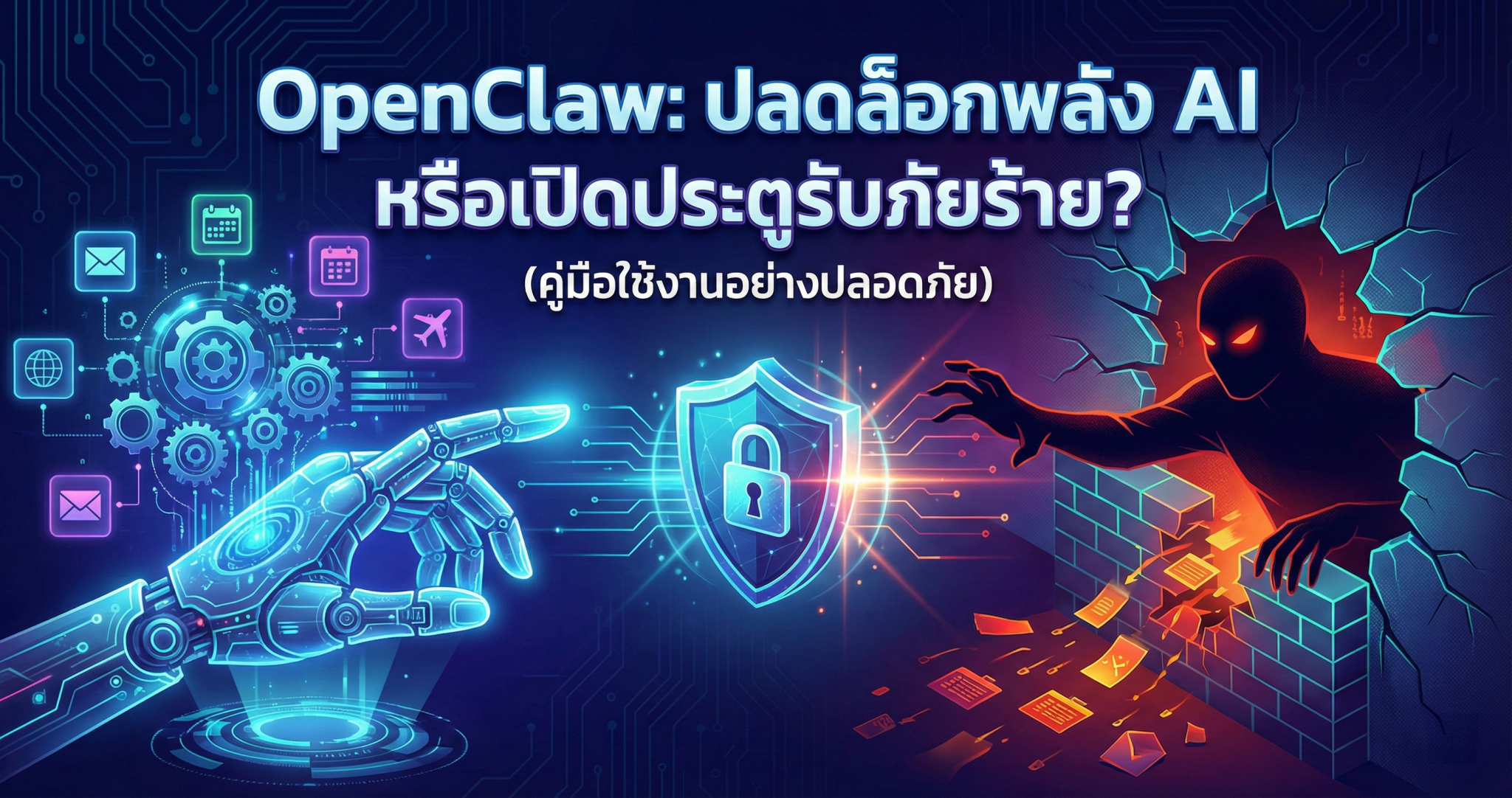 การใช้ OpenClaw อย่างไรให้ปลอดภัย? | Work 360