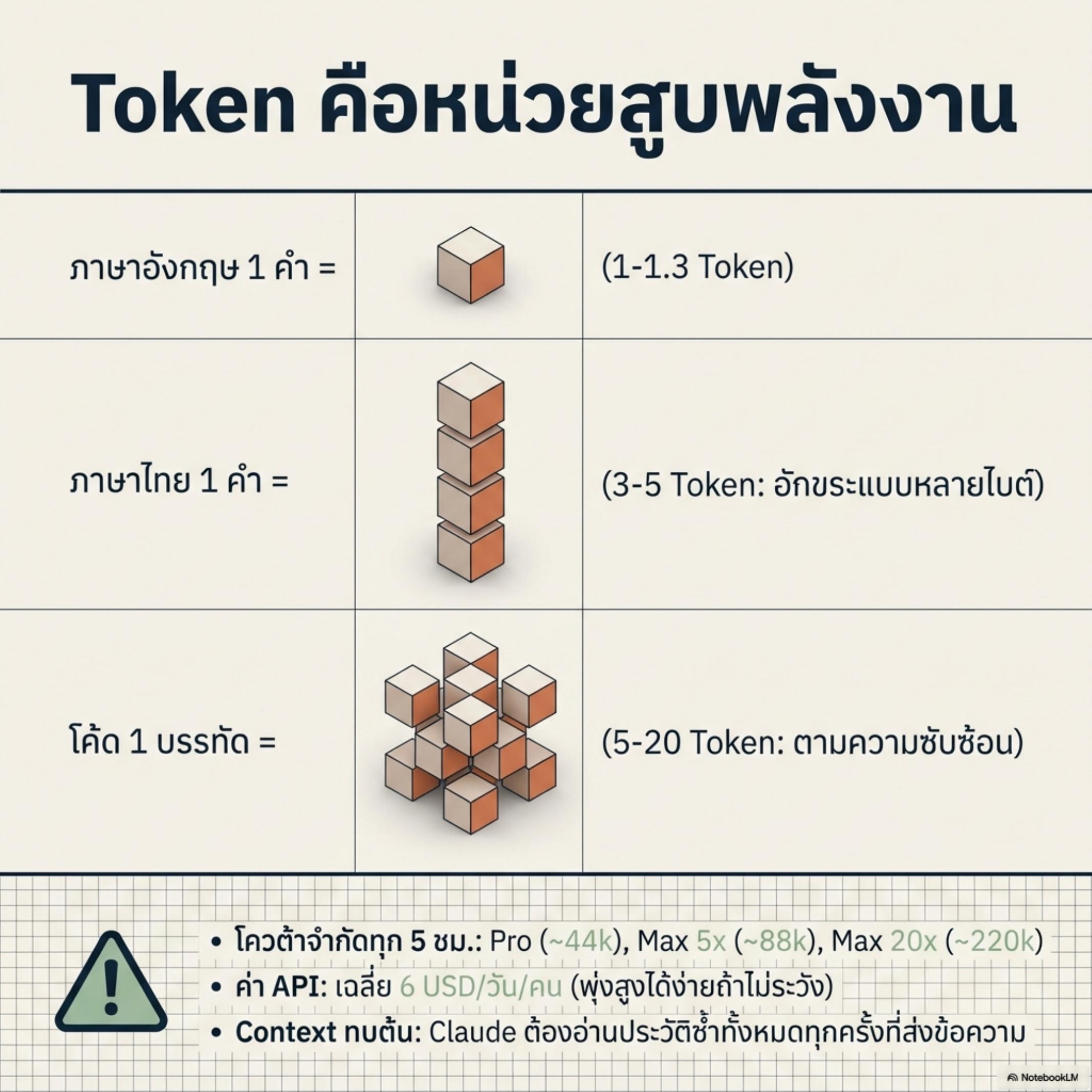 ประหยัด Token