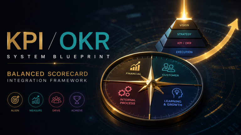 บริการงานการตลาดออนไลน์ครบวงจร kpi-okr-blueprint